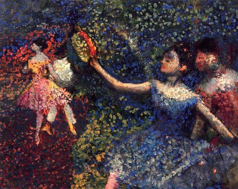 Edgar Degas Dancer and Tambourine